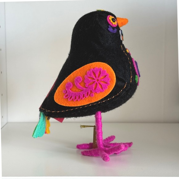 Target Hyde & Eek Bird 2021 Amado Dia De Muertos Sugar Scull Halloween Figurine - Picture 4 of 8